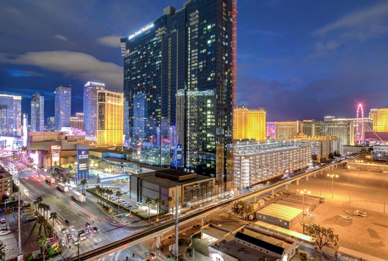 Balcony Full Strip View Suite Mgm Signature Free Valet لاس فيغاس المظهر الخارجي الصورة
