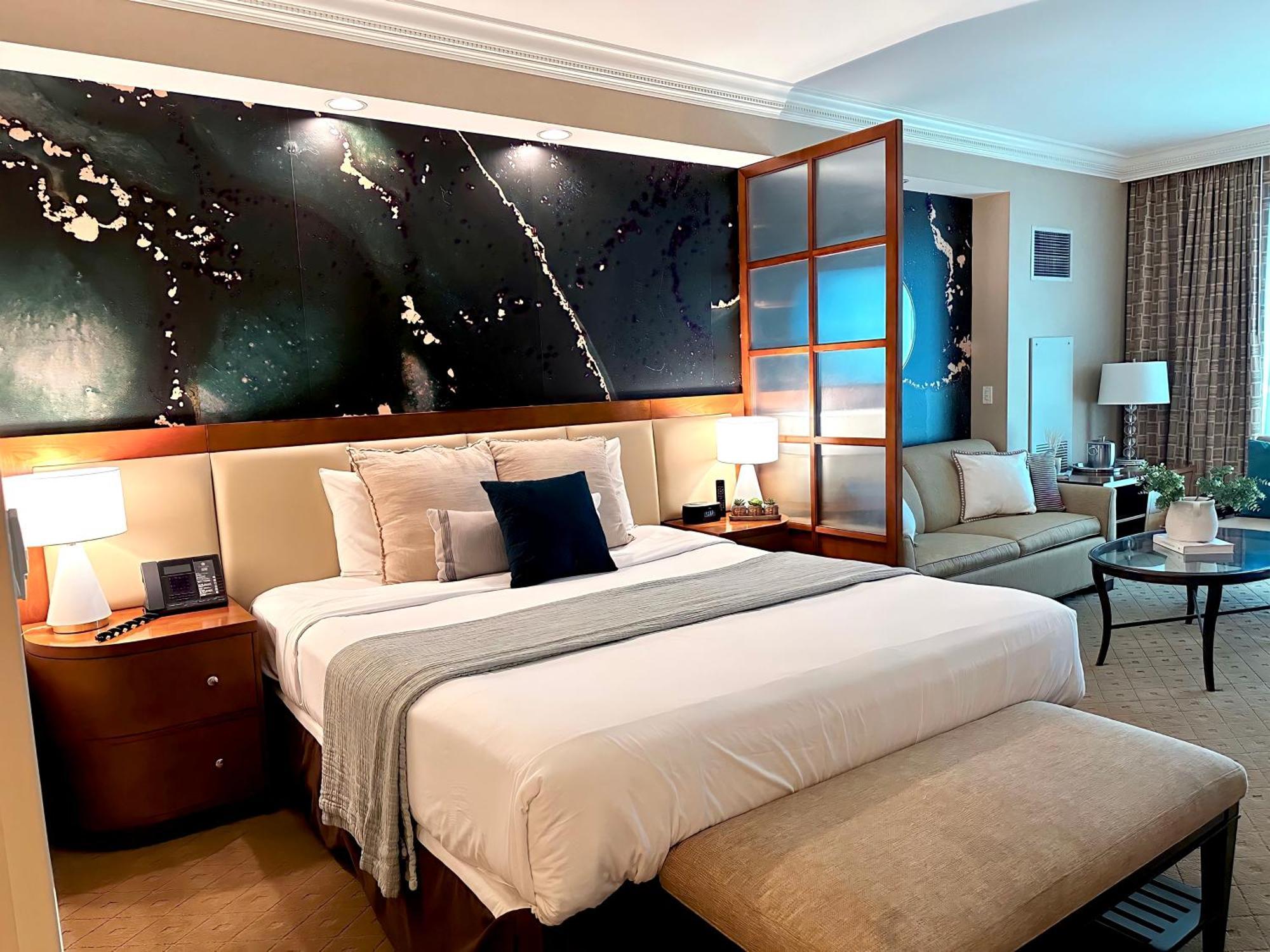 Balcony Full Strip View Suite Mgm Signature Free Valet لاس فيغاس المظهر الخارجي الصورة